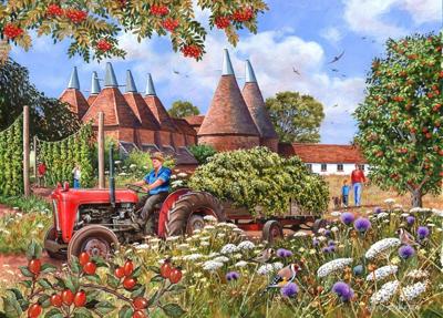 Oast Houses Puzzel 500 XL stukjes