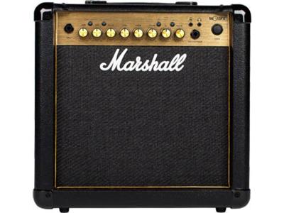 Marshall MG15GFX Gold 15 watt transistor gitaarversterker combo