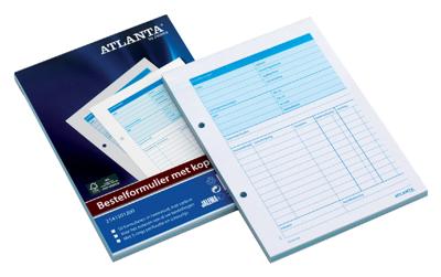 Bestelformulier Djois Atlanta A5 met carbon wit Bestelformulier Djois Atlanta A5 met carbon wit