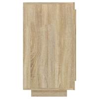 Dressoir 80x40x75 cm sonoma eikenkleurig - thumbnail