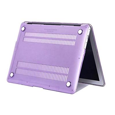 MacBook Air 13.3 inch Kristal structuur hard Kunststof Hoesje / Case (paars) - thumbnail