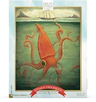 New York Puzzle Company Kraken Onderwater - 500 stukjes - thumbnail
