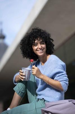 Mepal fruit en veggie pot ellipse nordic blue