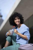 Mepal fruit en veggie pot ellipse nordic blue - thumbnail