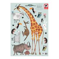 KEK Amsterdam muurstickers set fiep westendorp animals - thumbnail