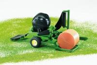 Bruder 02122 Aanhanger Strobalen Wikkelaar - thumbnail