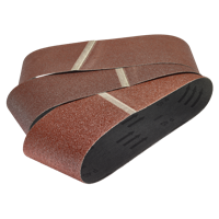 Wolfcraft Textiel schuurband | Korund | K40, K80, K120 | 75 x 533mm | 9 stuks - 1916100 - thumbnail