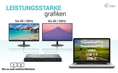 Dockstation i-Tec CADUA4KDOCKPDL2 - thumbnail