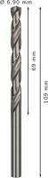 Bosch Accessoires Metaalboren HSS-G, Standard 6,9 x 69 x 109 mm 10st - 2608585500 - thumbnail