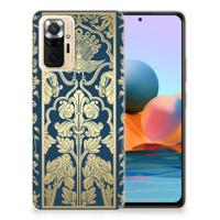 Xiaomi Redmi Note 10 Pro | TPU Case | Beige Flowers - thumbnail