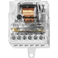 Finder 26.02.8.110.4000 Stroomstootschakelaar Inbouw 2x NO 110 V/AC 10 A 2500 VA 1 stuk(s) - thumbnail