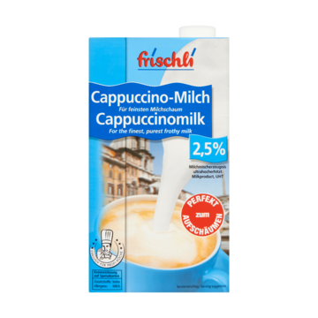 Frischli Cappuccinomilk 2,5% 1 L bij Jumbo Frischli Cappuccinomilk 2,5% 1 L bij Jumbo