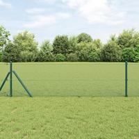 VidaXL Gelaste draadhek groen 0.4 x 50 m - thumbnail