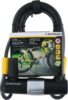 Dunlop Fietsslot - U-Slot met Kabel en Houder - thumbnail
