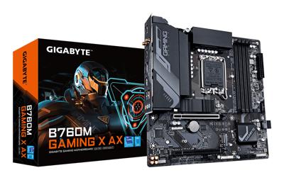 Gigabyte B760M GAMING X AX moederbord
