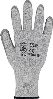 Asatex Snijbestendige handschoen | maat 10 grijs/grijs | EN 388 PSA-categorie II | HDPe / nylon / elastan / glasvezel m.PU | 10 paar - 3721E/10