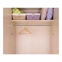 Stang voor kast Stor Planet Zilverkleurig Ovalen 150 x 1,5 x 2,5 cm Kast (8413936140122) - thumbnail