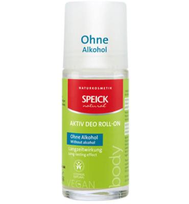Speick Natural aktiv deodorant roller alcoholvrij 50 Milliliter Speick Natural aktiv deodorant roller alcoholvrij 50 Milliliter