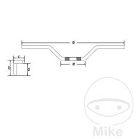 LSL "street bar" stuur handlebar street bar elox rt - thumbnail