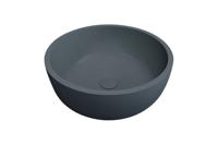 Opbouw Waskom Best Design Solid Surface New-Stone Astoria 42 cm Grijs - thumbnail