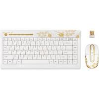 Golden Aloha - Golden Sunrise - 2.4GHz Mini Wireless Multimedia Keyboard Set - DE Layout - thumbnail