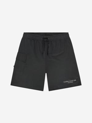 Nik&Nik zomer zwembroek jongens - zwart - Golden