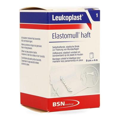 Leukoplast Elastomull Haft Fixatiewindsel 8 cm