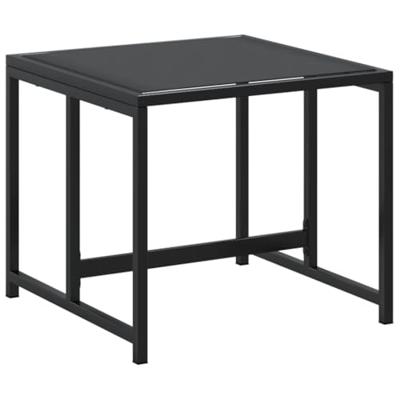 Tuinkrukken 4 st staal en textileen zwart Tuinkrukken 4 st staal en textileen zwart