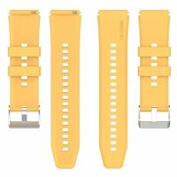 Siliconen sportband - Geel - Xiaomi Redmi Watch 5 Active / Redmi Watch 5 Lite - thumbnail