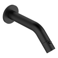 Wiesbaden Inbouw Muur Toiletkraan Metro Rond 14 cm Mat Zwart - thumbnail