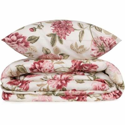 Dekbedovertrek set Crème Bed van 200 3 Onderdelen