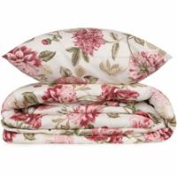 Dekbedovertrek set Crème Bed van 200 3 Onderdelen - thumbnail