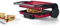 Bosch Haushalt TCG4104 Contactgrill Elektrisch Zwart, Rood - thumbnail