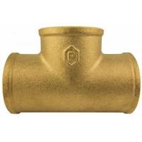 Messing t-stuk met binnendraad 1 1/2"" inch - thumbnail