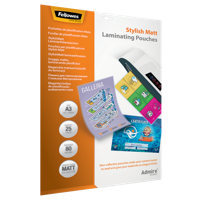 Admire Stylish Matt - 80 micron - 25 - A3 (297 x 420 mm) lamineringsfilm - thumbnail