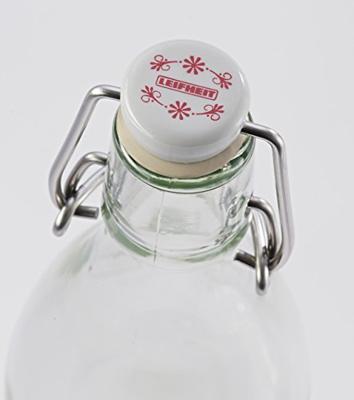 Leifheit 3187 ronde weckfles 500 ml glas/rvs