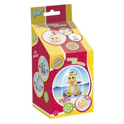 Totum maak je eigen Giraffe 8 x 15 cm junior 8 delig