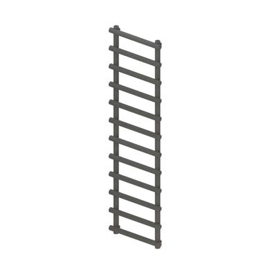 Designradiator Boss & Wessing Tubi Handdoekrek 175x60 cm Zij-Onderaansluiting Mat Antraciet Boss & Wessing Designradiator Boss & Wessing Tubi Handdoekrek 175x60 cm Zij-Onderaansluiting Mat Antraciet Boss & Wessing