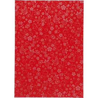 Creativ Company Papier, a4, vel 210x297 mm, 80 gr, rood, 20 vel/ 1 doos
