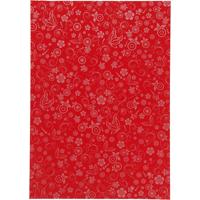 Creativ Company Papier, a4, vel 210x297 mm, 80 gr, rood, 20 vel/ 1 doos - thumbnail