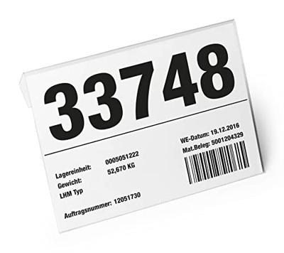 Documenthouder (b x h) 210 mm x 148 mm 10 stuk(s)
