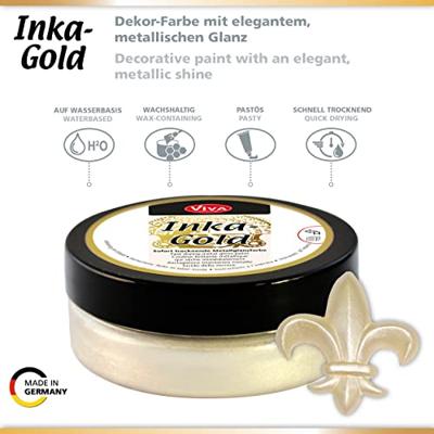 Viva Decor Inka-gold, licht goud, 50 ml/ 1 doosje