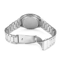 Casio A1000D-7EF Horloge Vintage digitaal zilverkleurig 38 mm - thumbnail