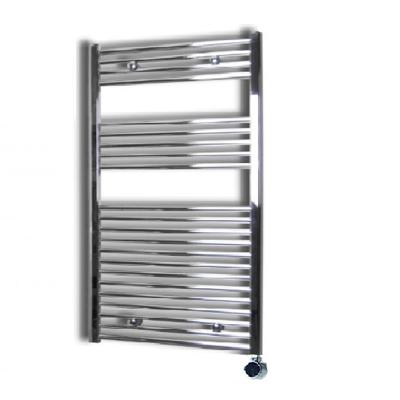 Elektrische Design Radiator Sanicare Plug En Play 111,8 x 45 cm Chroom Thermostaat Chroom 435 Watt Sanicare Elektrische Design Radiator Sanicare Plug En Play 111,8 x 45 cm Chroom Thermostaat Chroom 435 Watt Sanicare