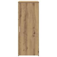 Opbergkast 40x45x103,5 cm bewerkt hout artisanaal eikenkleur - thumbnail