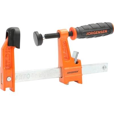 JORGENSEN 2391322 Lichte staalklem voor zware belasting Spanbreedte (max.):100 mm Afmeting, lengte: 195 mm Afm. werkbereik:100 mm