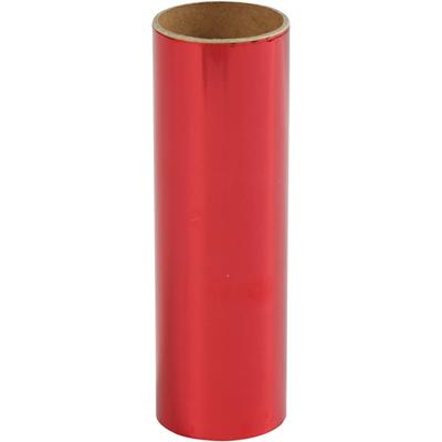 Creativ Company Deco folie, b: 15,5 cm, dikte 0,02 mm, rood, 50 cm/ 1 rol - thumbnail