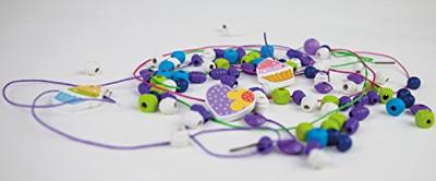 Lena Cupcake met houten kralen