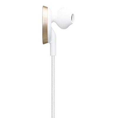 I am plus Buttons, draadloze Bluetooth in-ear hoofdtelefoon met geïntegreerde microfoon, goud en wit