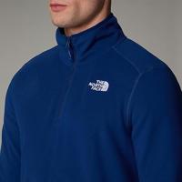 The North Face 100 Glacier 1/4 Zip Fleece Heren Estate Blue M - thumbnail